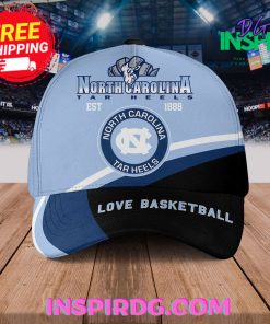 North Carolina Tar Heels Love Basketball EST 1888 Cap