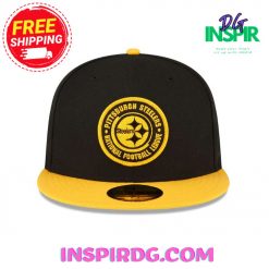 New Era Pittsburgh Steelers 2023 Sideline Team Patch 59FIFTY Fitted Hat