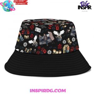 Supernatural Join The Hunt Bucket Hat