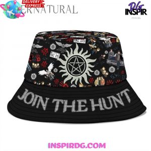 Supernatural Join The Hunt Bucket Hat