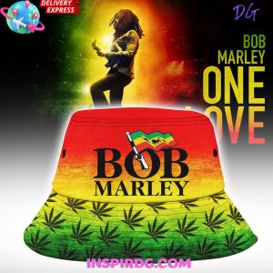 Bob Marley Jamaica Reggae Bucket Hat