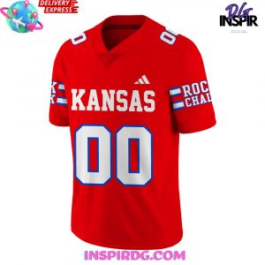 Kansas Jayhawks Rock Chalk 2024 Football Jersey