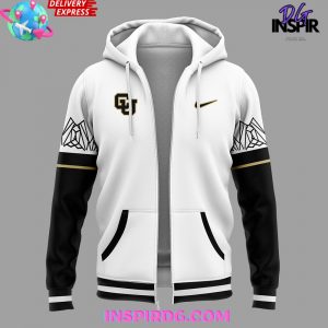 Colorado Buffaloes Special Edition 2024 White Zip Hoodie