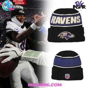 Lamar Jackson MVP Baltimore Ravens NFL Beanie