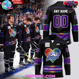 Orlando Solar Bears Orlando United Night Special Hockey Jersey