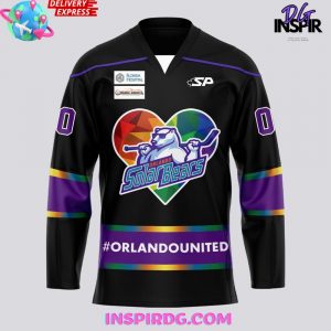 Orlando Solar Bears Orlando United Night Special Hockey Jersey