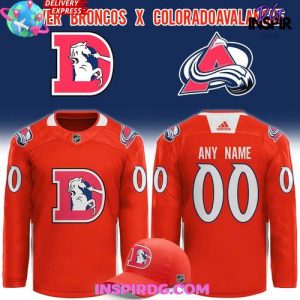 Denver Broncos x Colorado Avalanche Custom Limited Edition Hockey Jersey