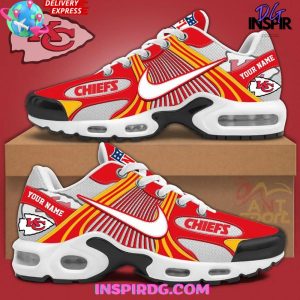 Kansas City Chiefs Custom Name Air Max Sneakers