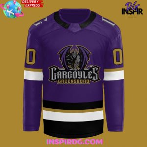Greensboro Gargoyles Official Replica Special Edition Hockey Jersey