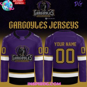 Greensboro Gargoyles Official Replica Special Edition Hockey Jersey