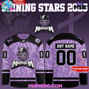 Macon Mayhem x Shining Stars 2025 Special Hockey Jersey
